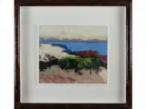 Sergio Scatizzi, Spiaggia, 1918, oil on panel