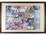 Silvio Loffredo, Bestiary, 1920, watercolour on paper