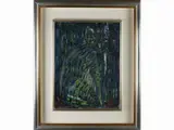 Cat 1965 by Silvio Loffredo, 1920, oil on canvas, offered Jun 2021