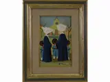 Monachine 1973 by Rodolfo Marma, 1923, oil on panel, offered Jun 2021