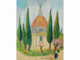 Semifonte 1988 by Rodolfo Marma, 1923, oil on canvas, offered Jun 2021