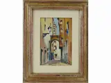 Via dei Sapiti 1973 by Rodolfo Marma, 1923, oil on canvas board, offered Jun 2021