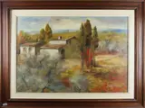 Gianfranco Frezzolini, Cottage, 1929, oil on canvas
