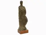 Libero Andreotti, Virtù Cardinale (studio per le virtù del Monumento alla Vittoria di Bolzano) 1920s/1930s, 1875, bronze sclupture