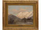 Mario Moretti Foggia, Ritorno all'ovile, 1882, oil on panel