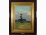 Countrywoman by Renato Natali, 1883, oil on panel, offered Mar 2021