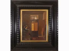 Caravaggio 1943 by Alfredo Serri, 1897, oil on canvas board, offered Mar 2021