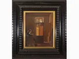 Alfredo Serri, Caravaggio 1943, 1897, oil on canvas board