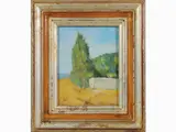 Emanuele Cavalli, Landscape 1976, 1904, oil on panel