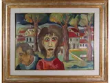 Beppe Serafini, Figure e paesaggio