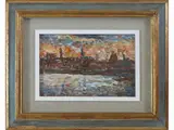 Florence View by Guido Borgianni, 1915, oil on canvas, offered Mar 2021