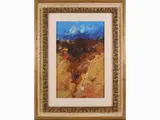 Landscape by Sergio Scatizzi, 1918, oil on panel, offered Mar 2021