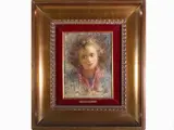 Pacifico Sidoli, Portrait of a woman, 1920, oil on panel