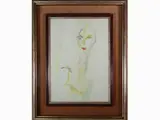 Portrait of a woman by Ernesto Treccani, 1920, oil on canvas, offered Mar 2021