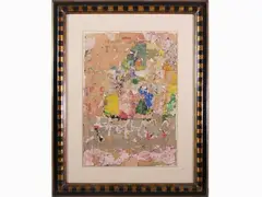 Germano Sartelli, Composition 1961, 1925, mixed media on paper