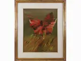 Pietro De Paolis, Composition with butterflies, 1932, oil on canvas
