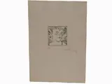 Luca Alinari, Figure and Landscape with figure, 1943, a litograph and an engraving