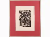 Giò Pomodoro, Composition, 1930, engraving