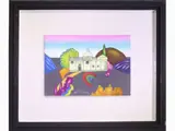 Landscape by Luca Alinari, oil on canvas, offered Feb 2021