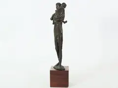 Peternity by Quinto Martini, 1908, bronze sculpture, offered Dec 2020