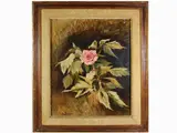 Augusto Burchi, Rose, 1853, oil on canvas