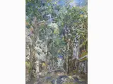 City street 1979 by Wlodzimierz Zakrzewski, 1916, oil on canvas, offered Dec 2020