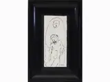 Venturino Venturi, Deposition, 1918, ink on paper laid on paper