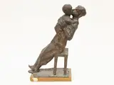 Quinto Martini, Meternity, 1908, bronze figural group