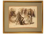 Vinicio Berti, Compositio with indians