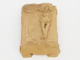 Figure in bed 1960s by Costantino Nivola, 1911, terracotta sculpture, offered Nov 2020