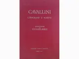 Sauro Cavallini, Cavallini - Litografie e scritti, 1925, portfolio with ten lithographs