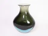 Archimede Seguso, A "sommerso" bicoloured glass vase Flavio Poli per Seguso Vetri d'Arte