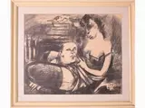 Mino Maccari, Erotic scene
