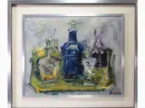 Enzo Pregno, Still life with bottles