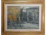 Enzo Pregno, View of the Piazza della Signoria