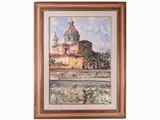 Enzo Pregno, View of the Chiesa di San Frediano in Cestello