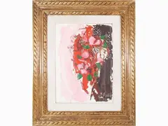 Flowers by Gastone Breddo, 1915, oil on canvas, offered Oct 2020