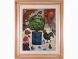 Antonio Possenti, Composition with figure and tree