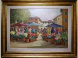Renzo Martini, Mercato di fiori