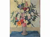 Lino Perissinotti, Mazzo di fiori, 1897, oil on panel