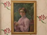 Fernand Riblet, Portrait of a woman, 1873, oil on canvas