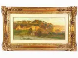 Beppe Ciardi, Roman landscape 1900
