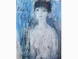 Primo Conti, Nude 1968, 1900, oil on panel