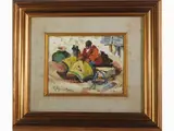 Basso Ragni, Figura, 1921, oil on masonite