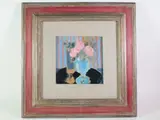 Renato Borsato, Still life with flowers 1970