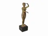 Quinto Martini, Feale nude, 1908, bronze sculpture