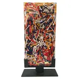 Arman, Golf Tees 2003, 1928, inclusion of golf tees in resin
