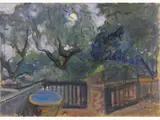 Elisabeth Chaplin, View of a Garden