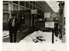 Henry Oliver Walker, Closed down Chrysler plant Hamtrack Detroit 1975, 1843, Vintage gelatin-silver print on barytate paper