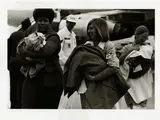 Wayne Miller, Vietnamese orphans arriving in USA 1975, 1918, vintage gelatin-silver print